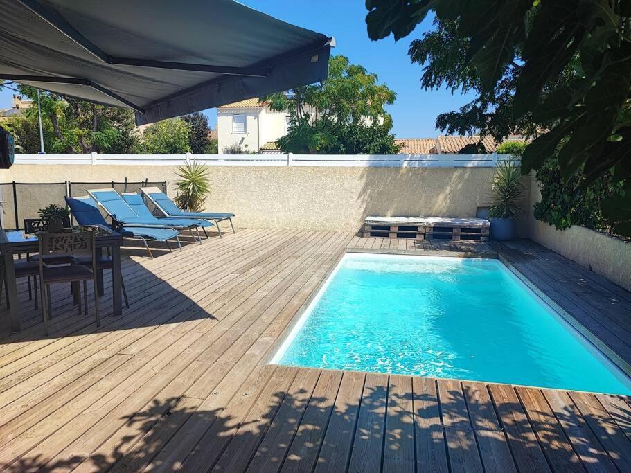 Villa Aigues Marines Pérols Extérieur photo